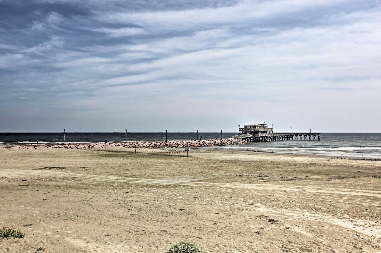 Galveston Condo With Oceanfront Views And 2 Pools المظهر الخارجي الصورة